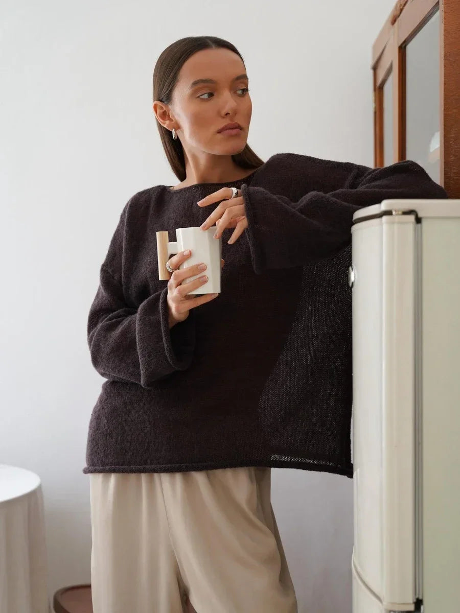 Chasing Clouds – Oversized Casual Sweater