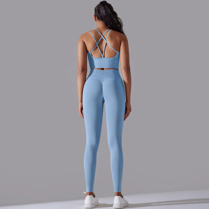 Brushed Yoga Set – A Symphony of Strength & Serenity