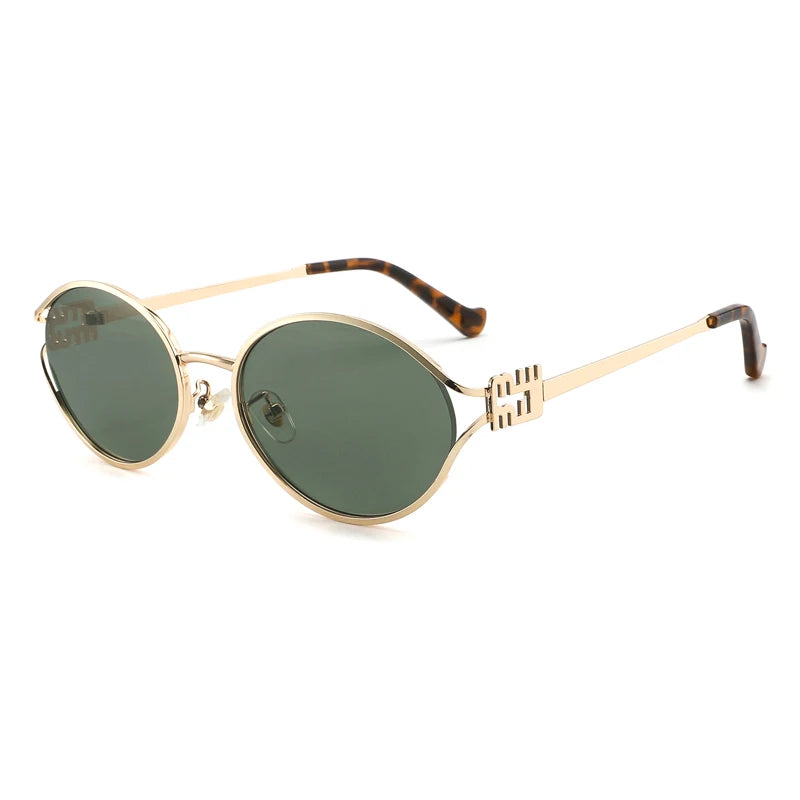 Small Metal Frame Sunglasses – Unisex Designer Optical Eyewear | Livia & Co