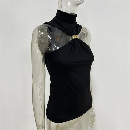 Silver Orbit: The Midnight Knit Camisole