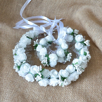 Petal Veil – Elegant Floral Wedding Headband for Brides & Special Occasions