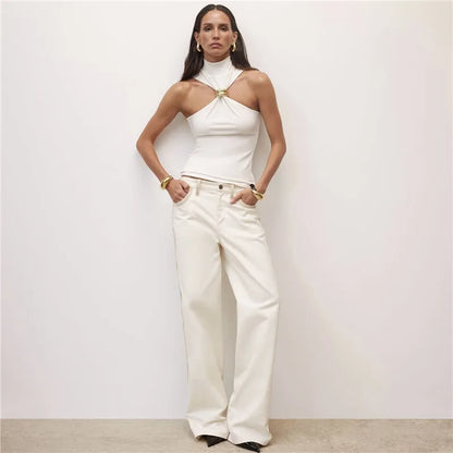 Silver Orbit: The Midnight Knit Camisole