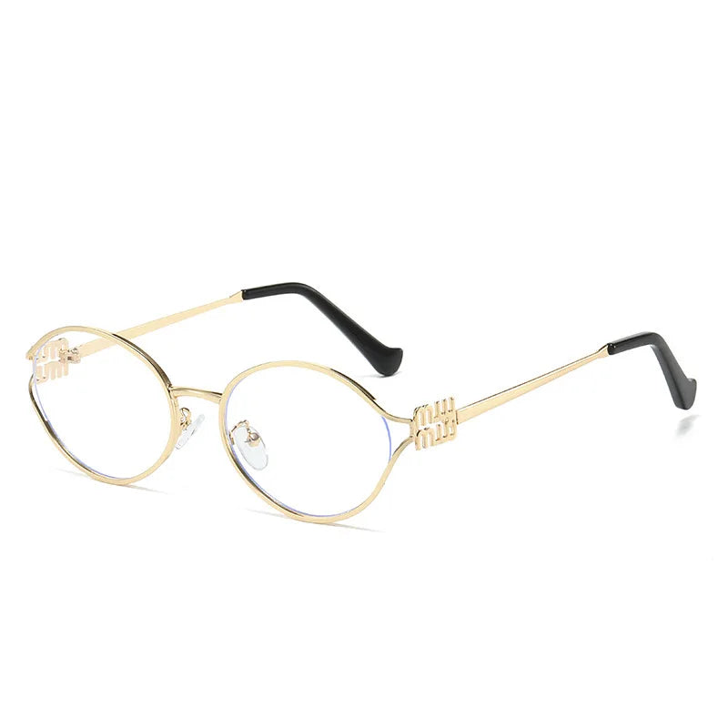Small Metal Frame Sunglasses – Unisex Designer Optical Eyewear | Livia & Co