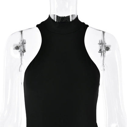 Satin Hollow Out Maxi Dress: A Symphony of Elegance and Desire