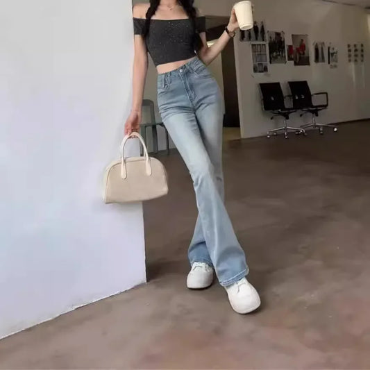 Light Blue Bootcut Jeans
