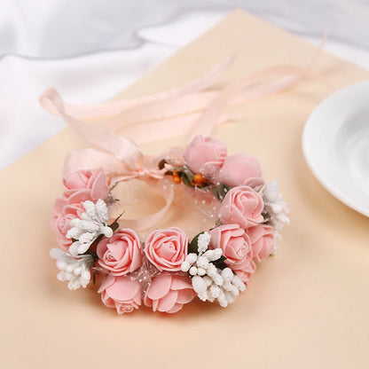Petal Veil – Elegant Floral Wedding Headband for Brides & Special Occasions