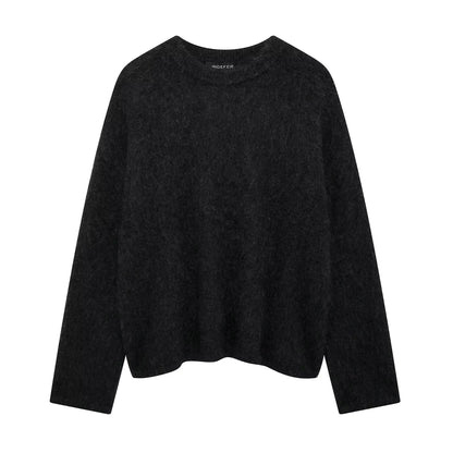 Autumn Elegance O-Neck Sweater