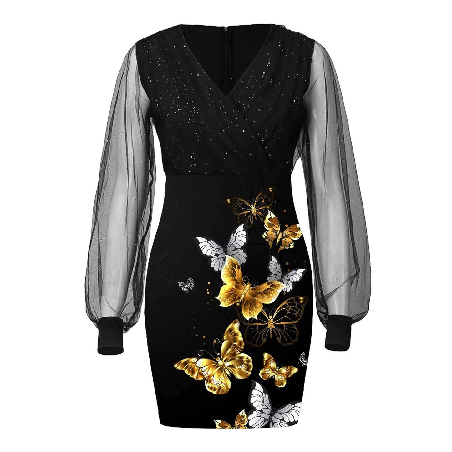 Sexy Rhinestone Long Evening Dress – Formal Gown for Women, Party, Prom & Club Wear