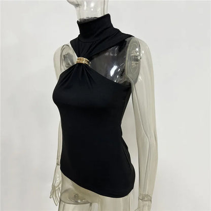 Silver Orbit: The Midnight Knit Camisole