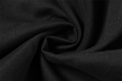 "Midnight Mirage" Sexy Backless Frill Mini Halter Dress
