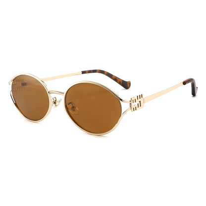 Small Metal Frame Sunglasses – Unisex Designer Optical Eyewear | Livia & Co
