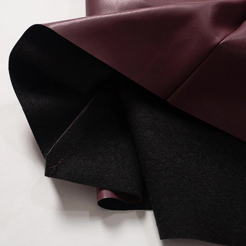 Liquid Noir: The Shard Cut PU Tank