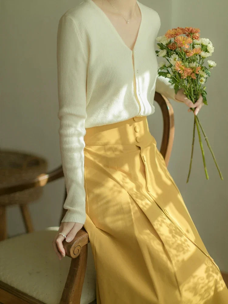 Muse Slim Knitted Cardigan